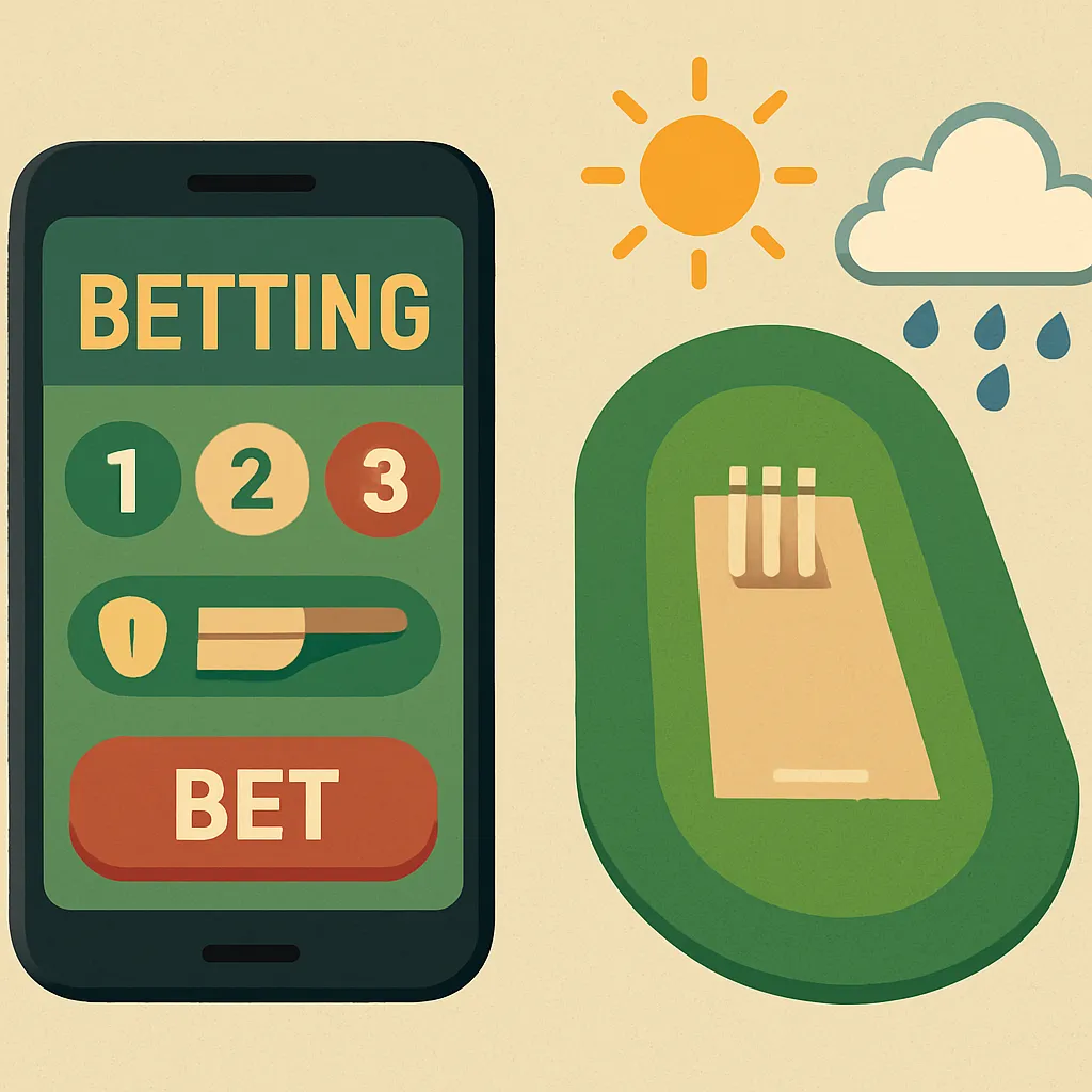 Cricket betting: format, pitch og vejr